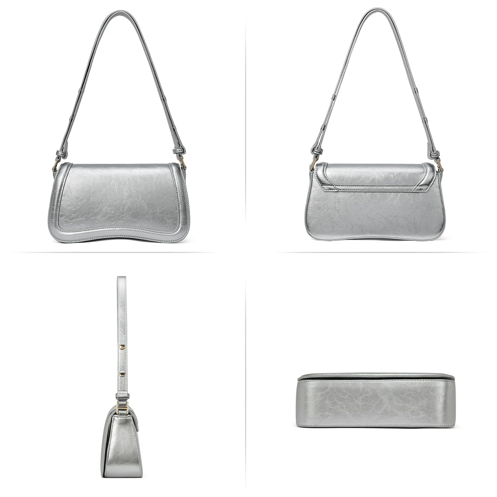 CLUCI Small Shoulder Bags, Vegan Leather Crossbody bag