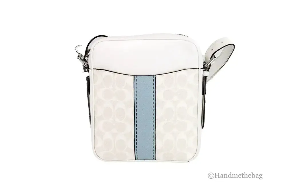 Coach Hudson 21 Medium Chalk Trompe L'oeil Print Handbag
