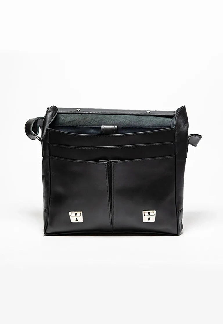 Coarse Leather Messenger Bag 2.0