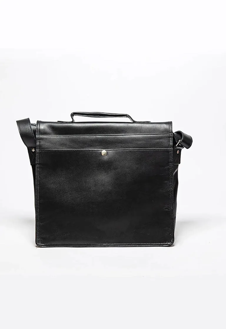 Coarse Leather Messenger Bag 2.0