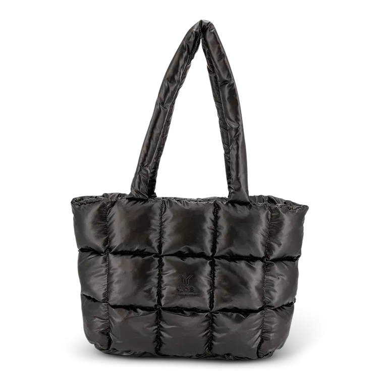 C.O.B by CULTURE OF BRAVE BIGTIME TOTE HANDBAG | BLACK