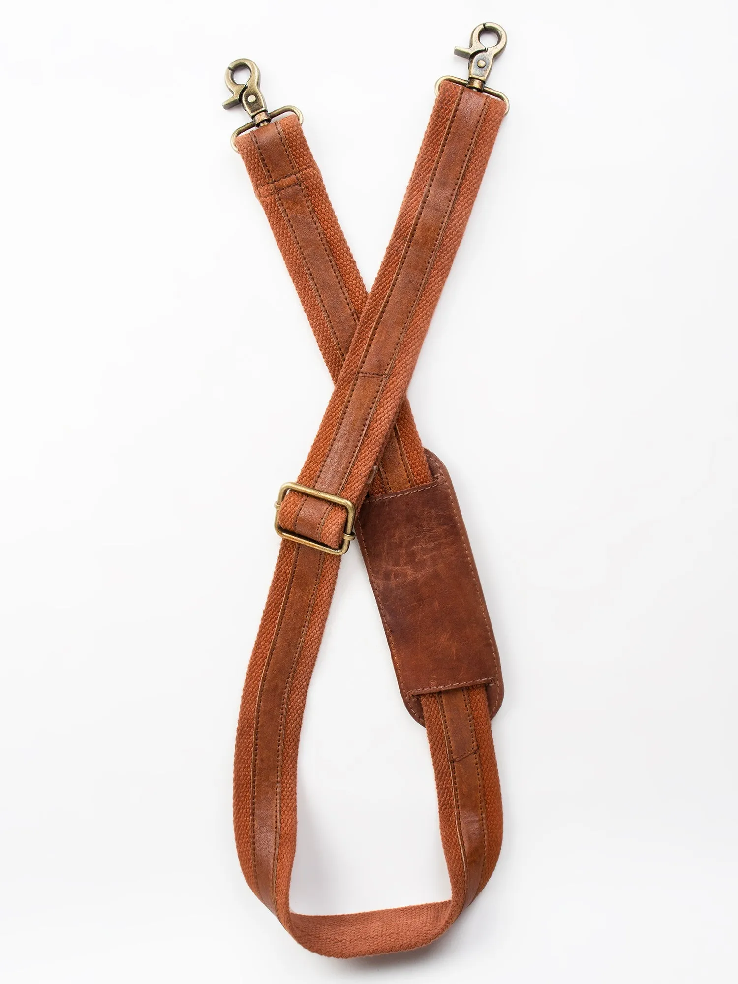 Cognac Leather Men's Messenger Bag By Art N Vintage