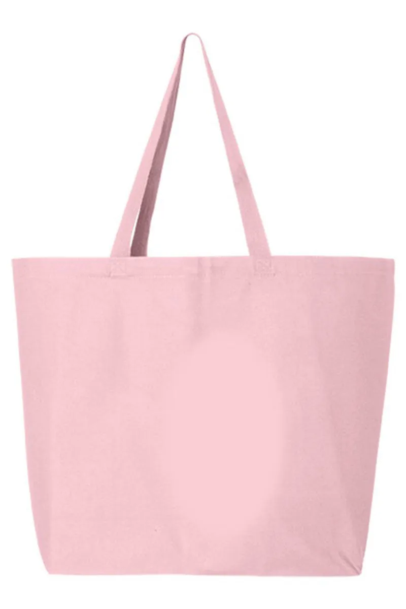 Colorblock Hope In Christ Canvas Jumbo Tote