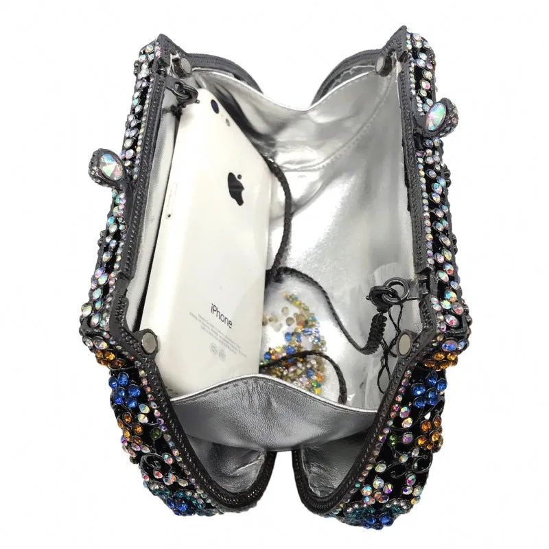 Colorful Daisy Evening Clutch Party Purse