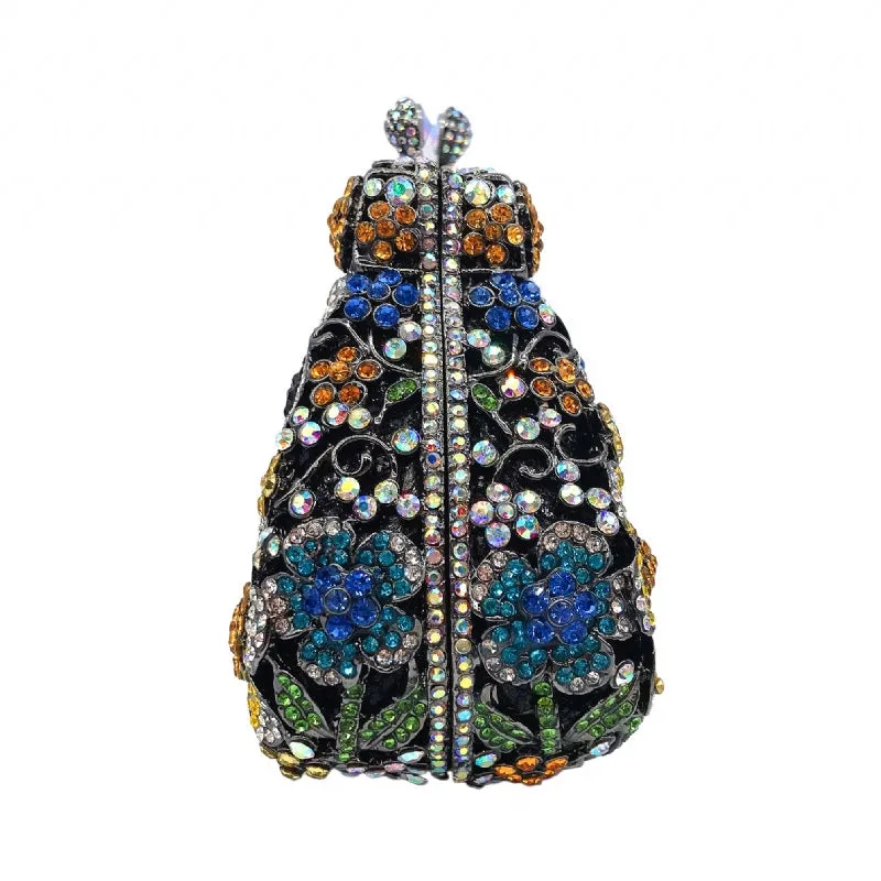 Colorful Daisy Evening Clutch Party Purse