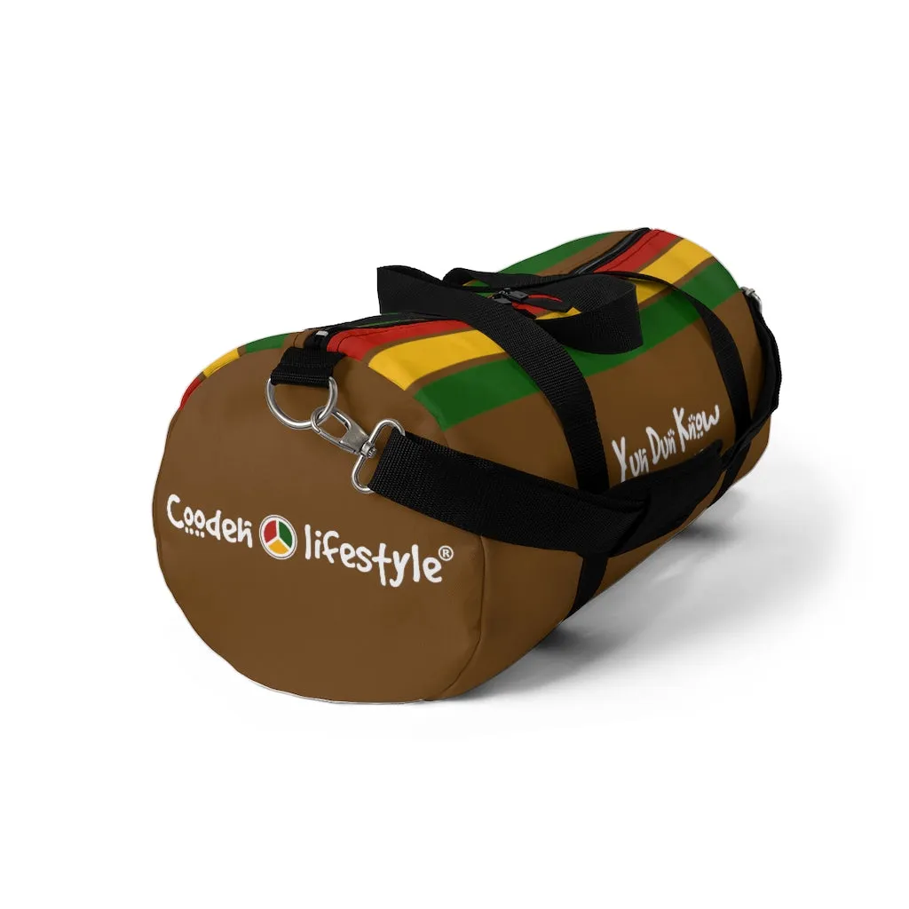 Coodeh Duffel Bag (YuhDunKnow-BRN)