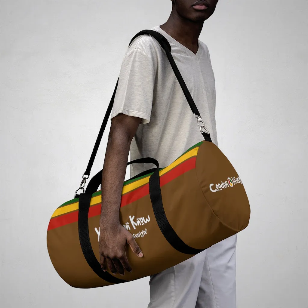 Coodeh Duffel Bag (YuhDunKnow-BRN)