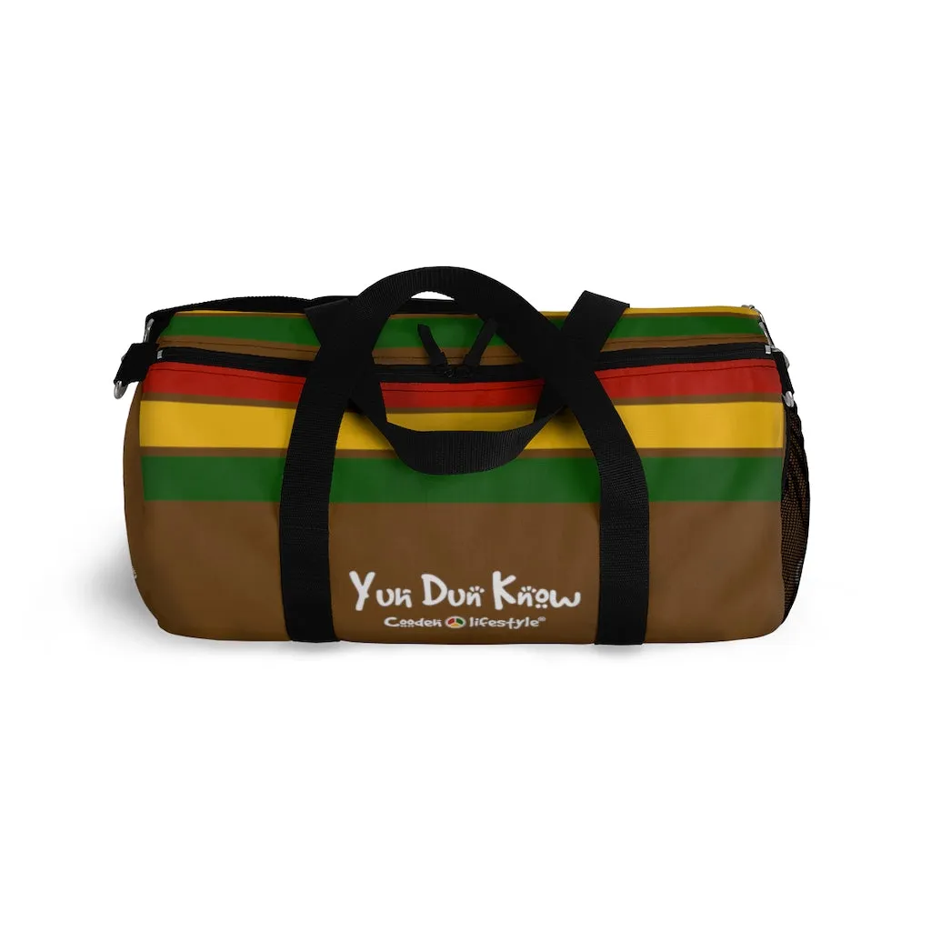 Coodeh Duffel Bag (YuhDunKnow-BRN)
