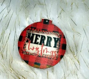 Copy of Ornaments 3" diameter Birch Wood