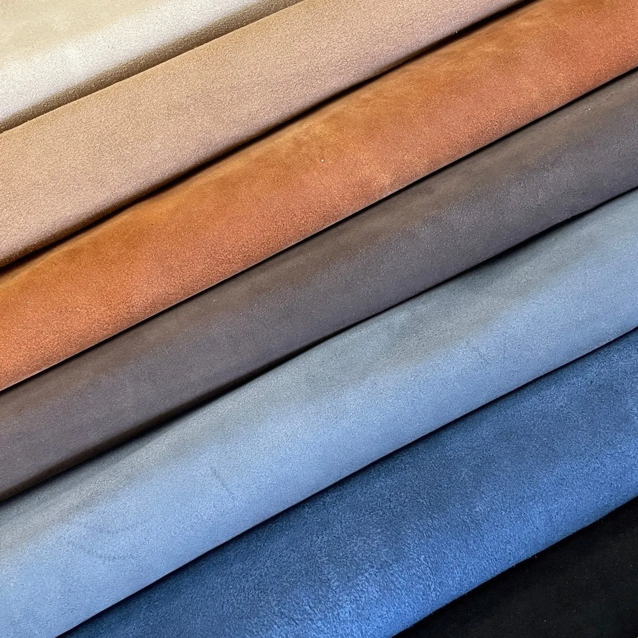 Cow Jersey Suede Double Butts | Brown | 1.6 mm | 13 sq.ft | From $85 ea.