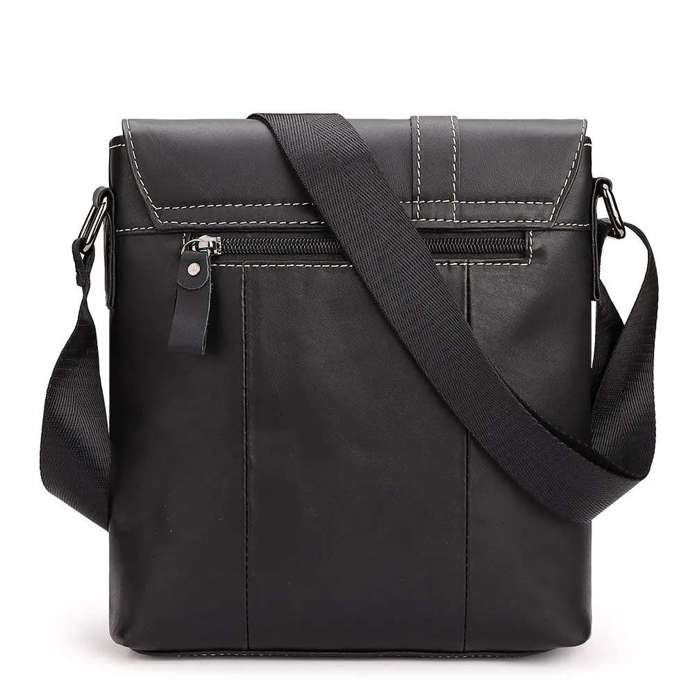 Cowhide Leather Business Shoulder Bags For 7.9'' iPad