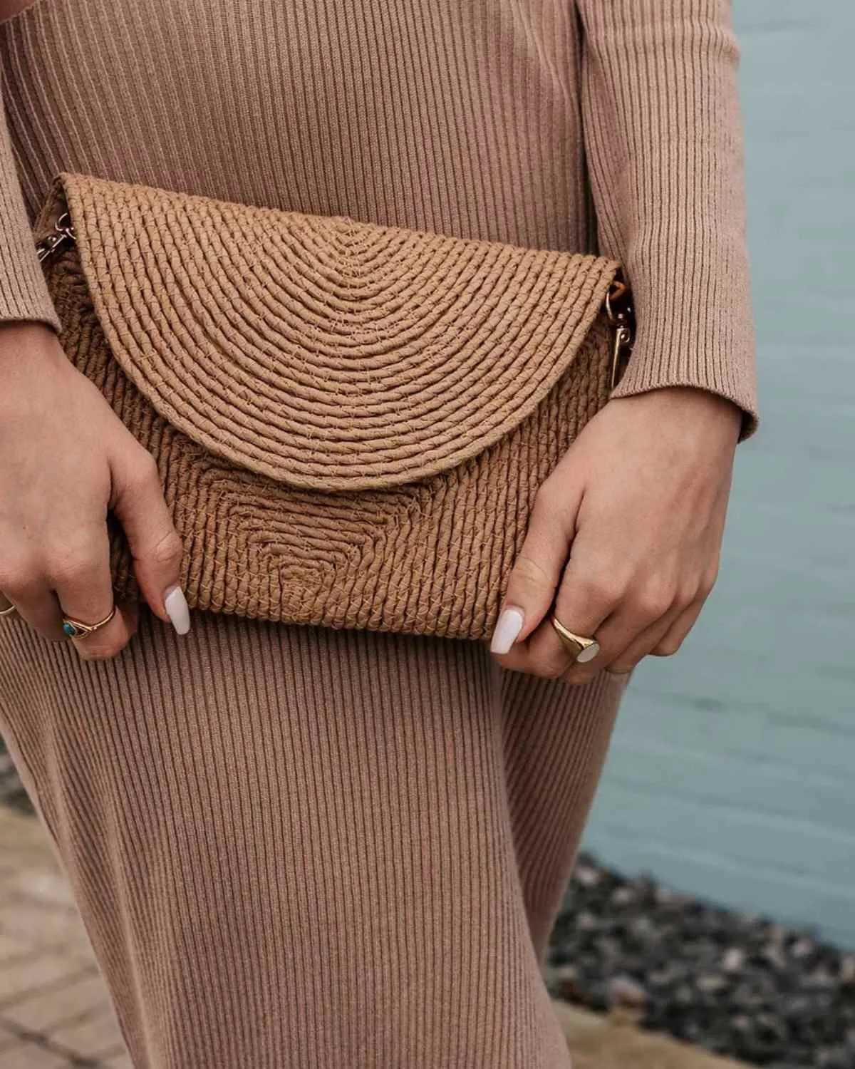 Cross body & Clutch Bag- Fully Removable Straps
