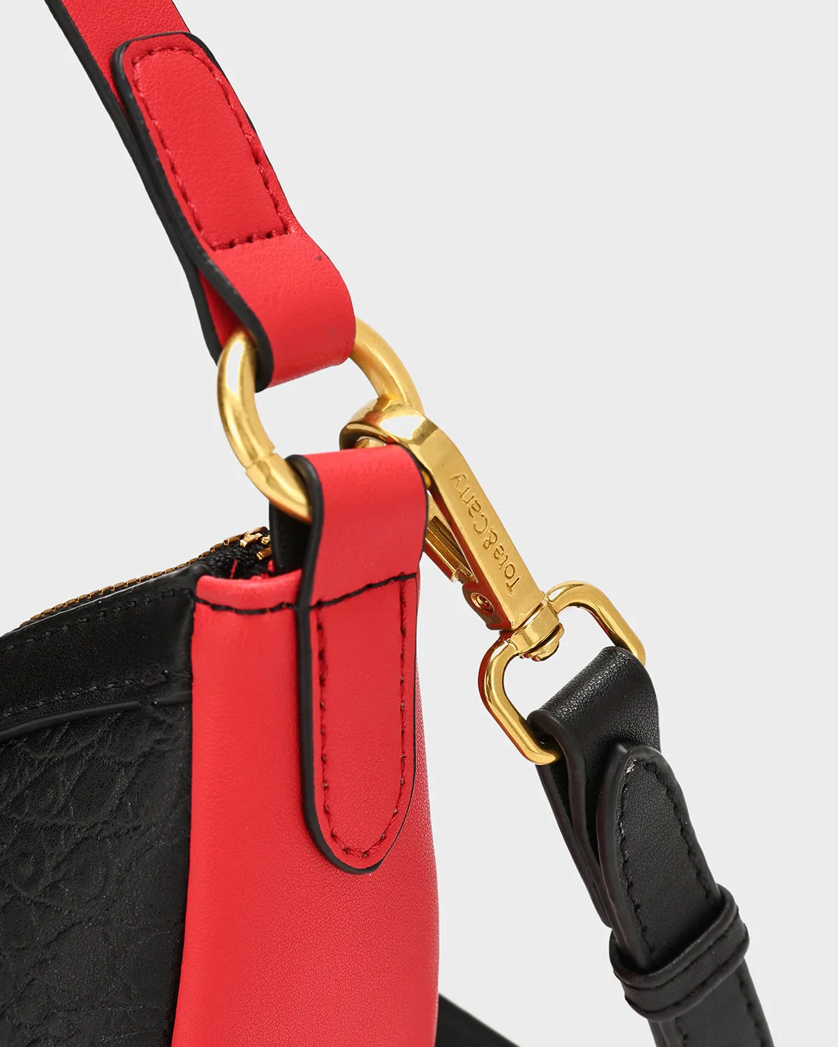 Cutie Shoulder Purse in Red Bottom
