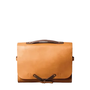 DESIGNER MESSENGER MINIMAL - toffee