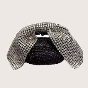 Diamond Bow Evening Clutch