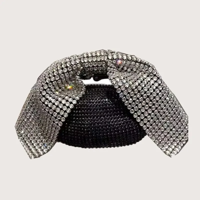 Diamond Bow Evening Clutch