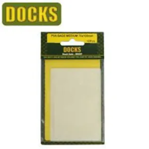 DOCKS PVA BAGS LARGE 100X125MM 10P/P
