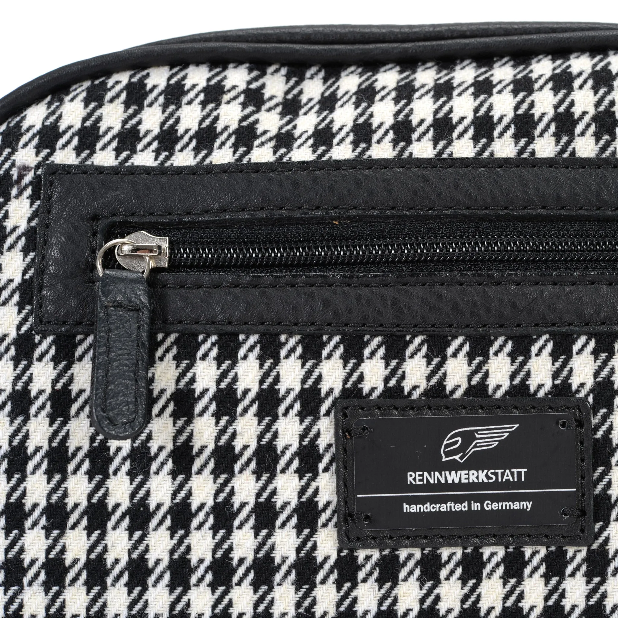Driver's Bag - Houndstooth 'R' (modern) or Pepita (vintage)