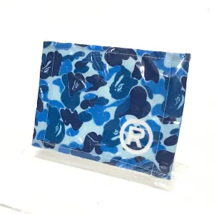 DS! A Bathing Ape Bape Vintage Face Mask ABC Camo Blue