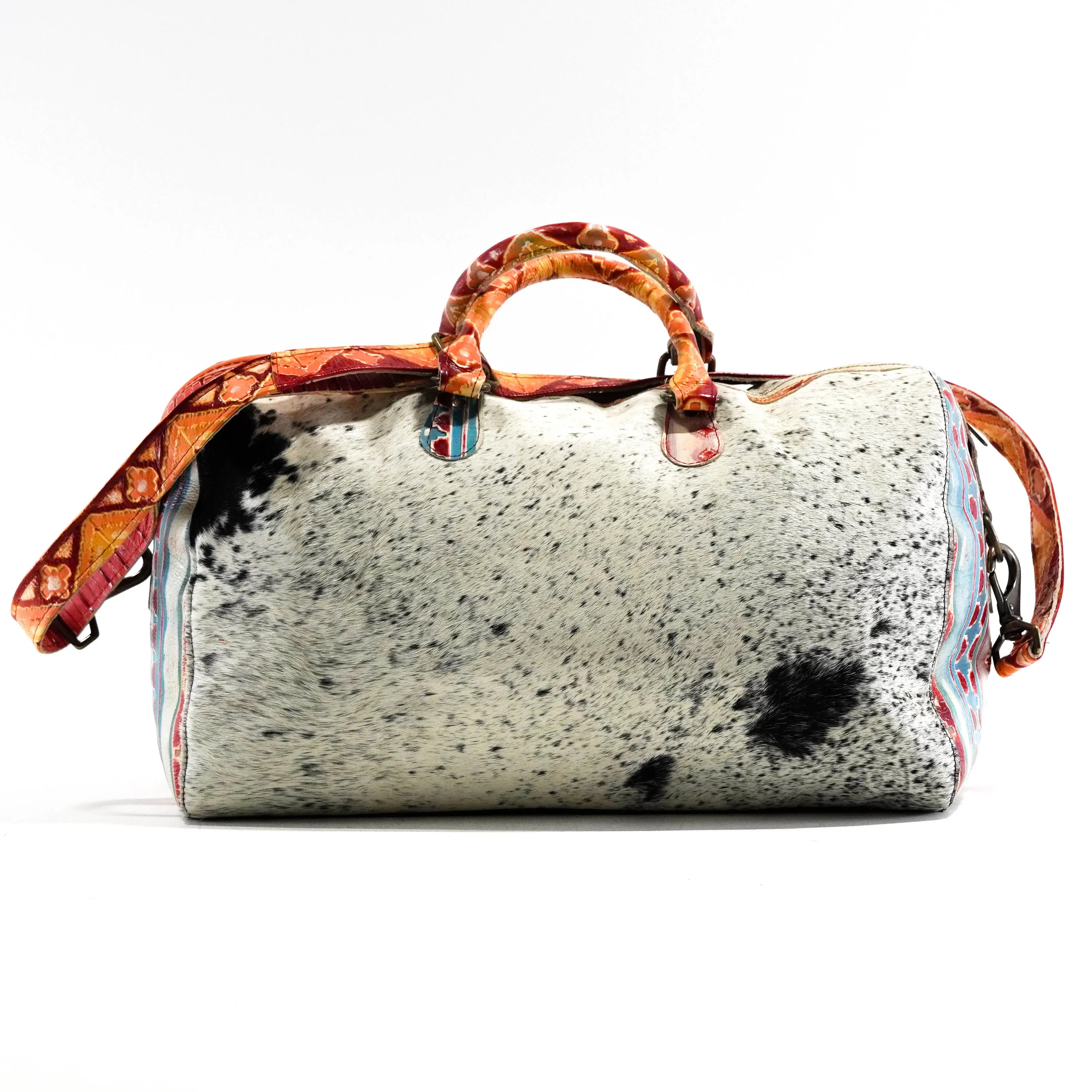 Duffel - Chocolate & White w/ Great Plains Navajo