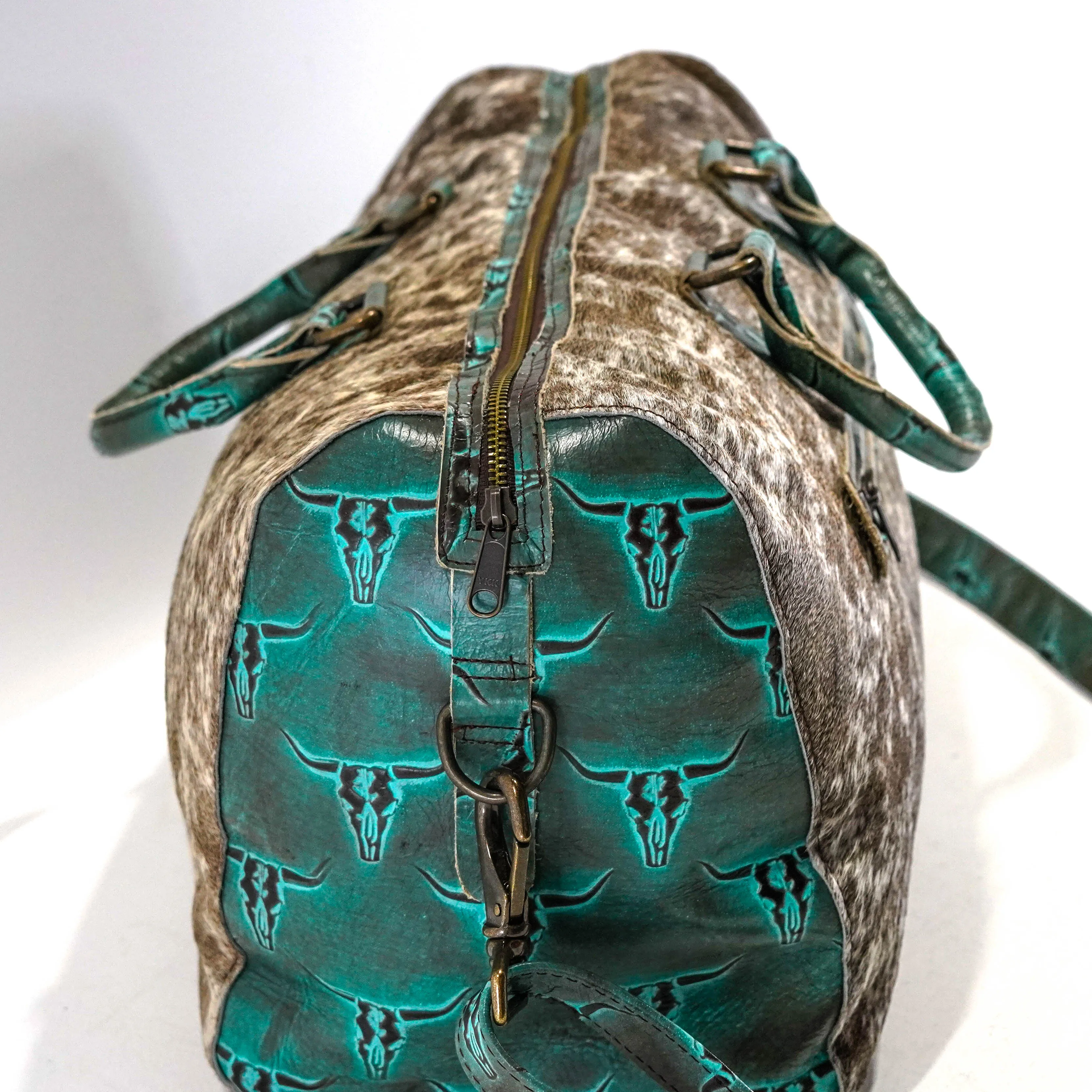 Duffel - Longhorn w/ Royston Skulls
