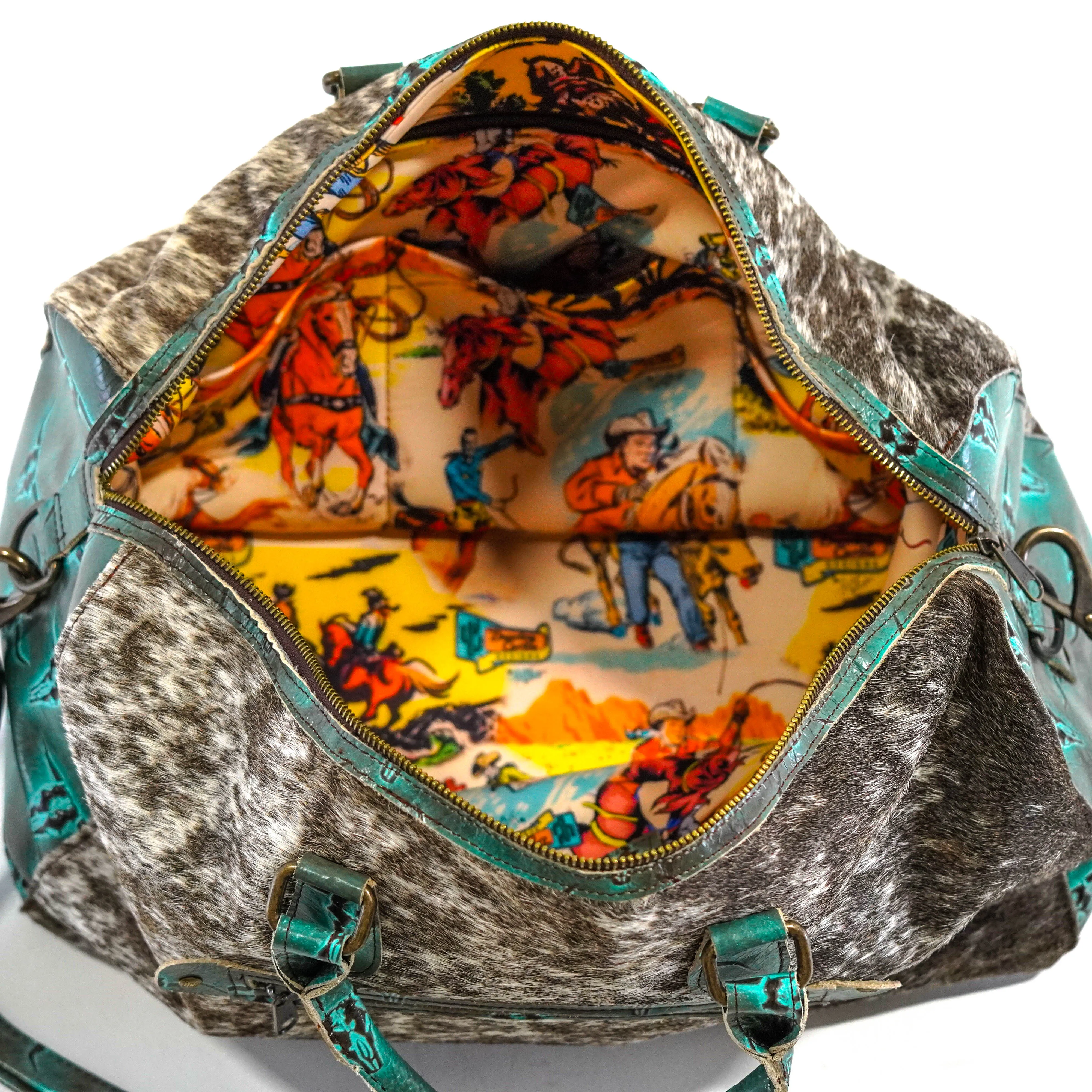Duffel - Longhorn w/ Royston Skulls