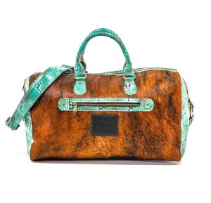 Duffel - Red Brindle w/ Royston Skulls