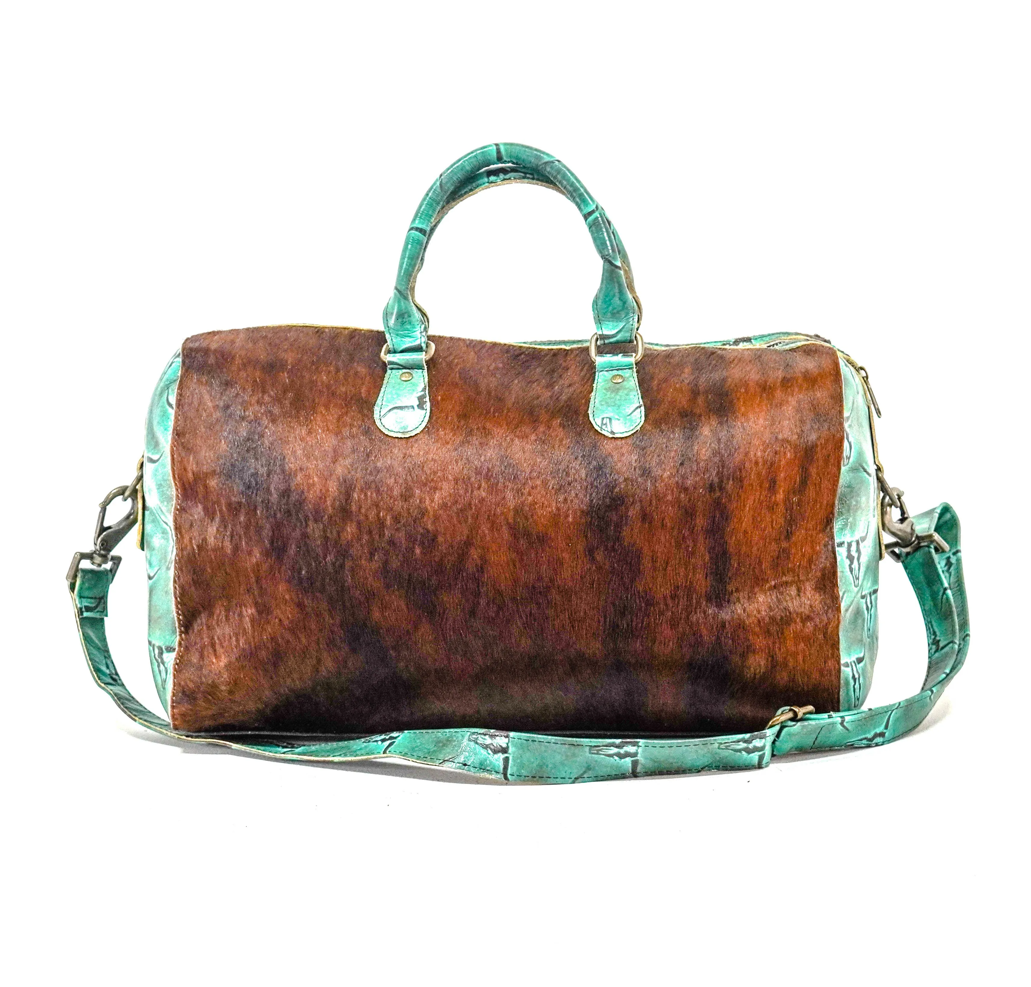 Duffel - Red Brindle w/ Royston Skulls