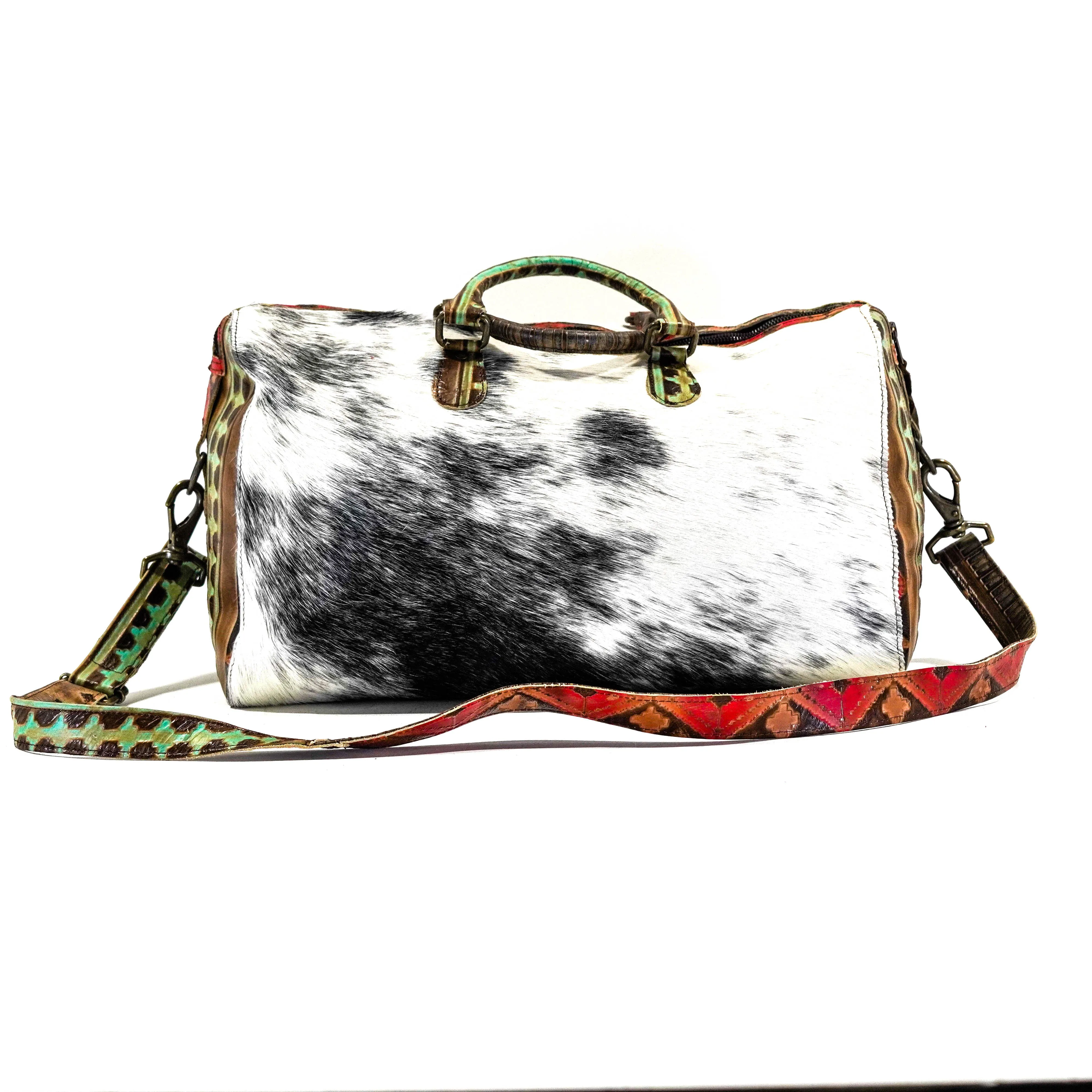 Duffel - Salt/Pepper w/ Santa Fe Navajo
