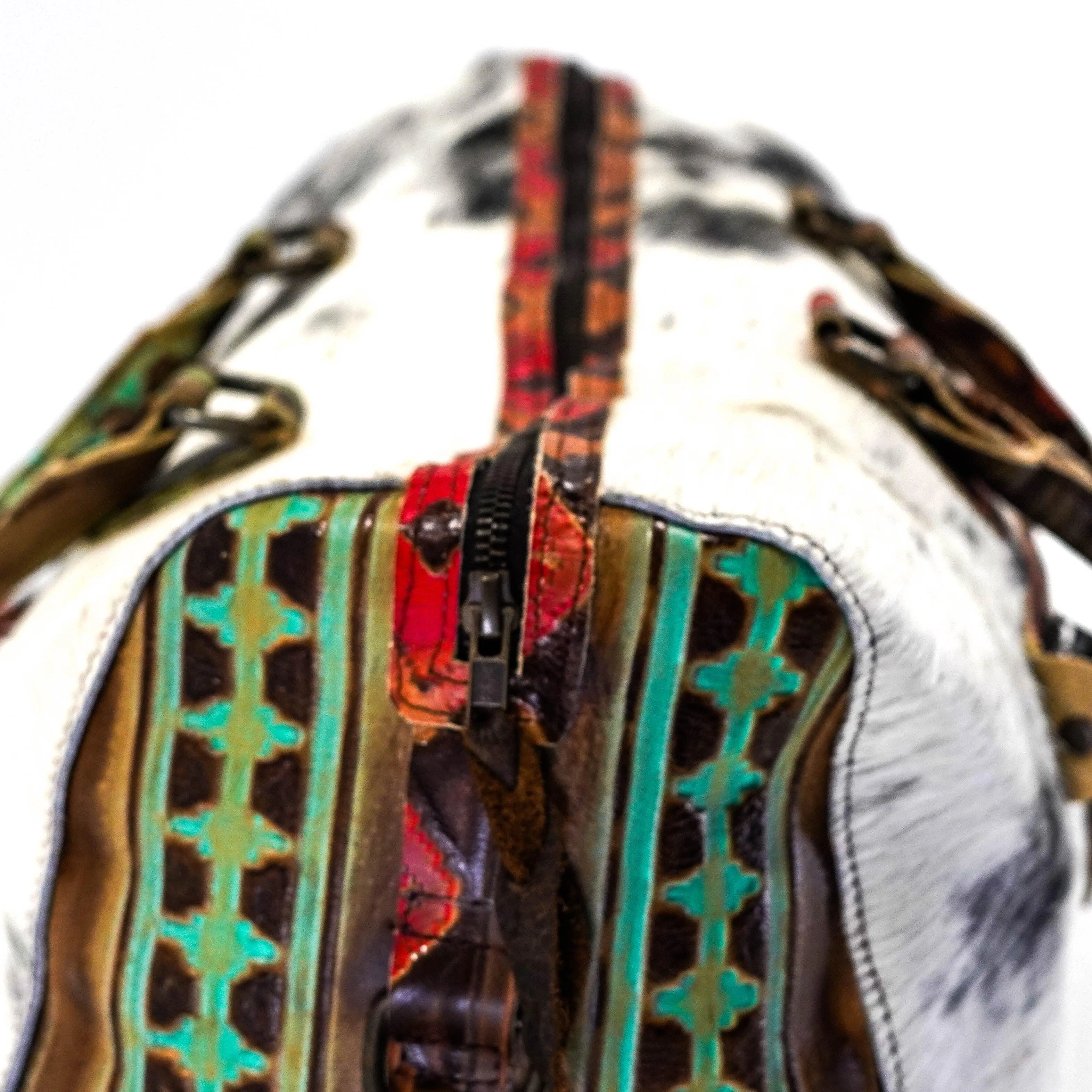 Duffel - Salt/Pepper w/ Santa Fe Navajo