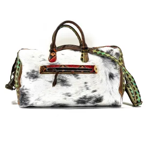 Duffel - Salt/Pepper w/ Santa Fe Navajo