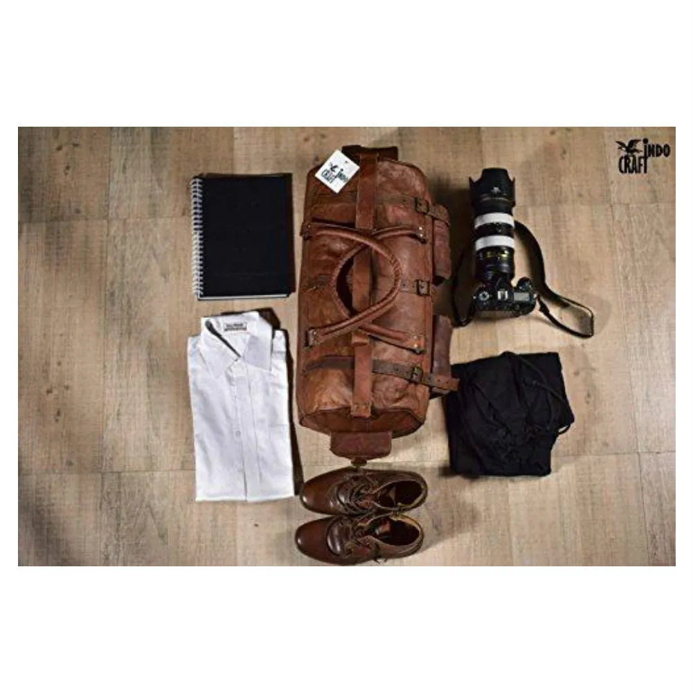 Duffel / Shoulder Bag <br> Genuine Leather
