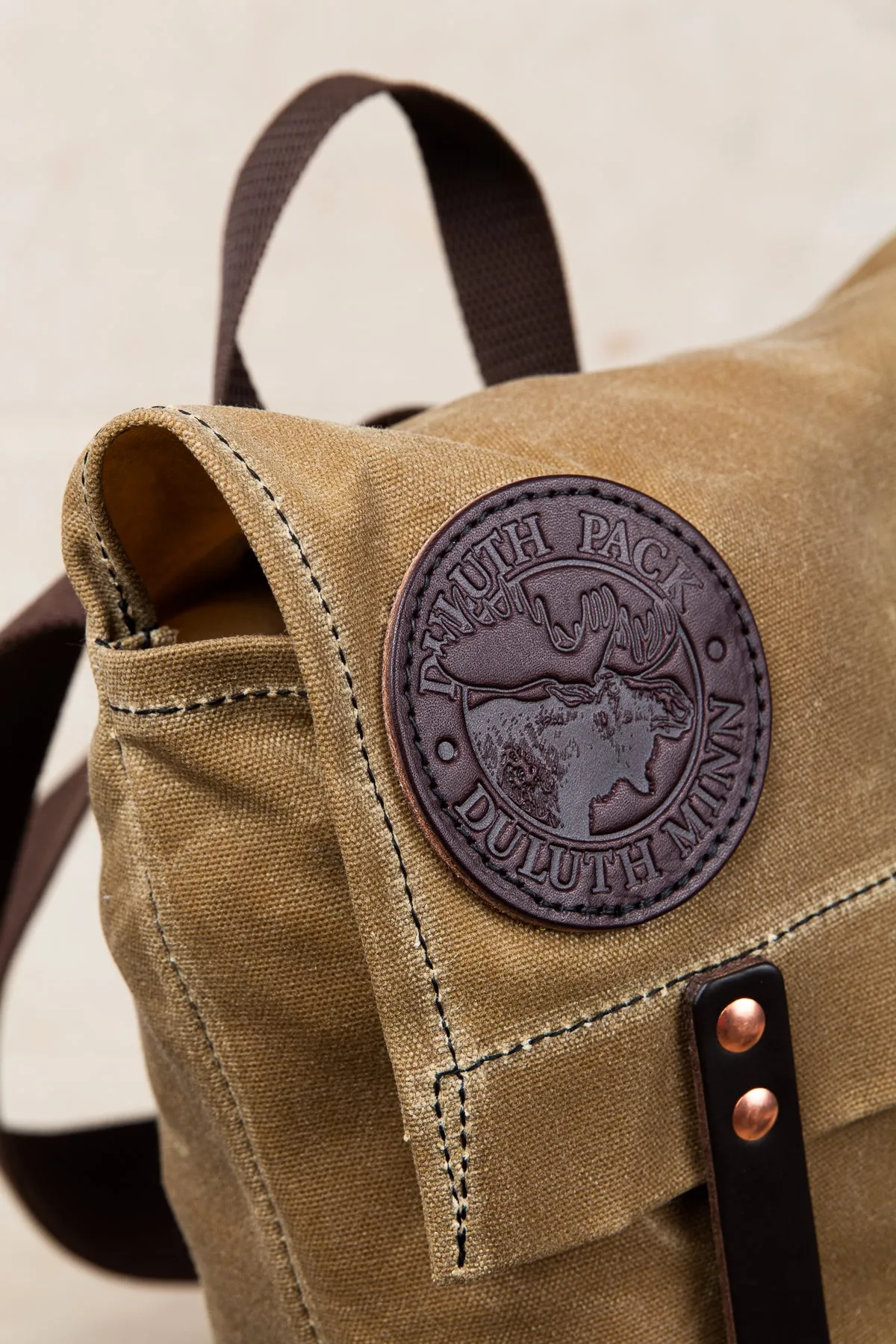 Duluth Pack Scout Pack Waxed Khaki