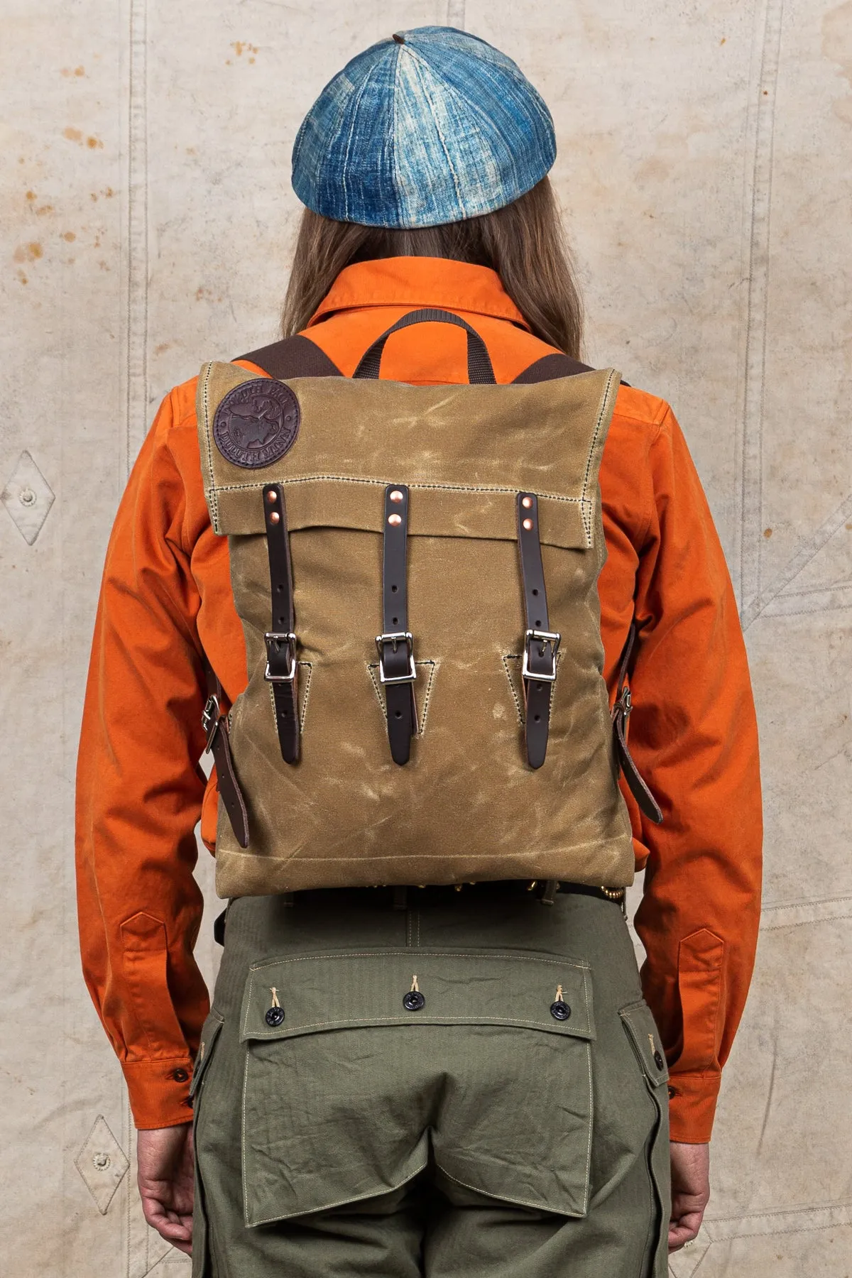 Duluth Pack Scout Pack Waxed Khaki