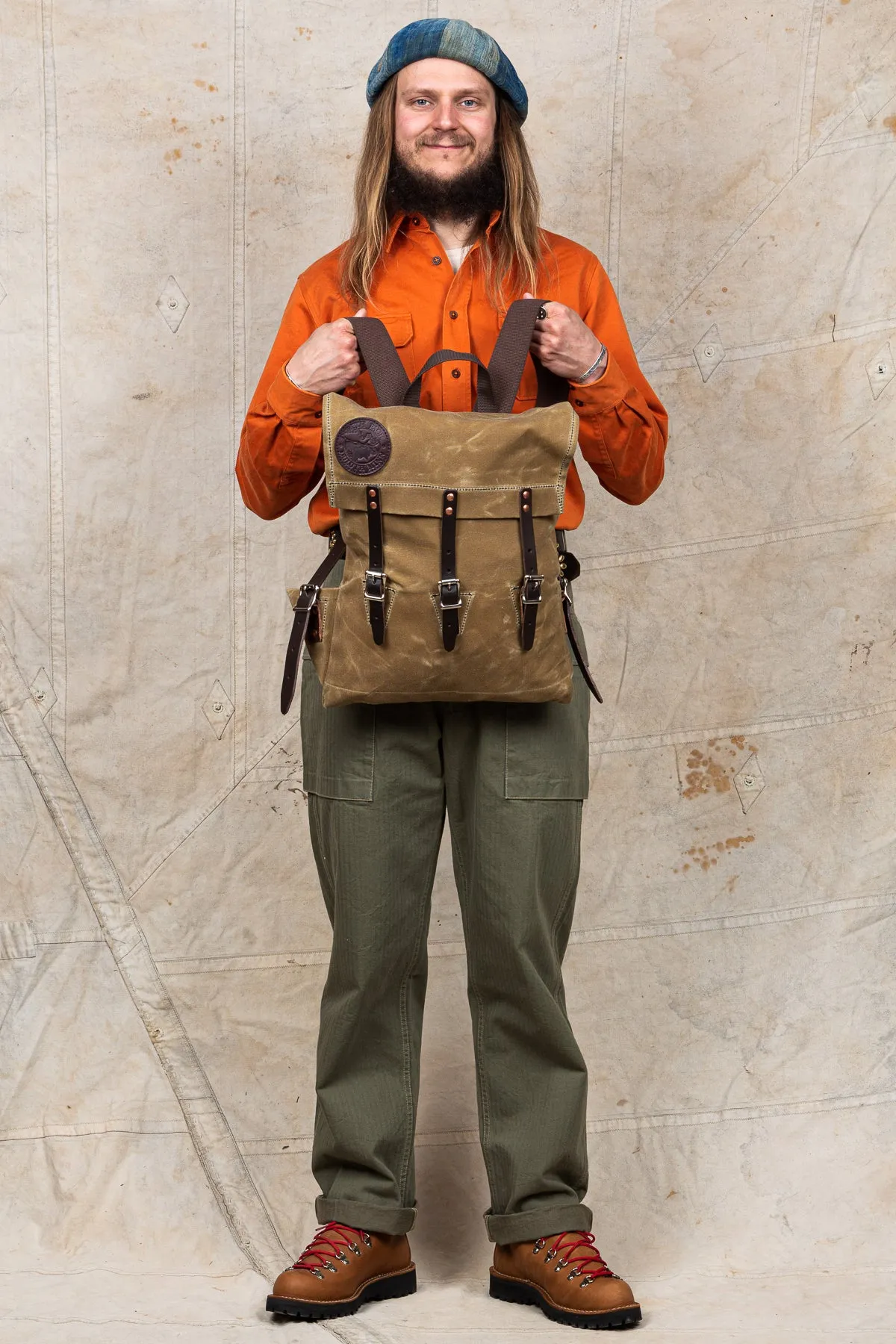 Duluth Pack Scout Pack Waxed Khaki