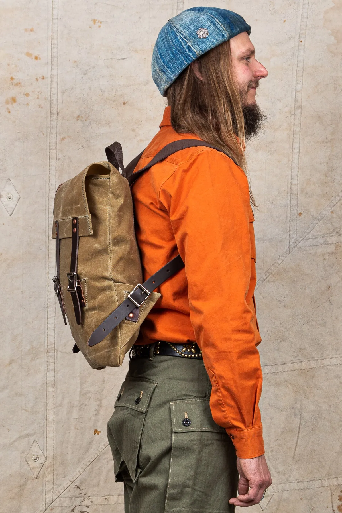 Duluth Pack Scout Pack Waxed Khaki