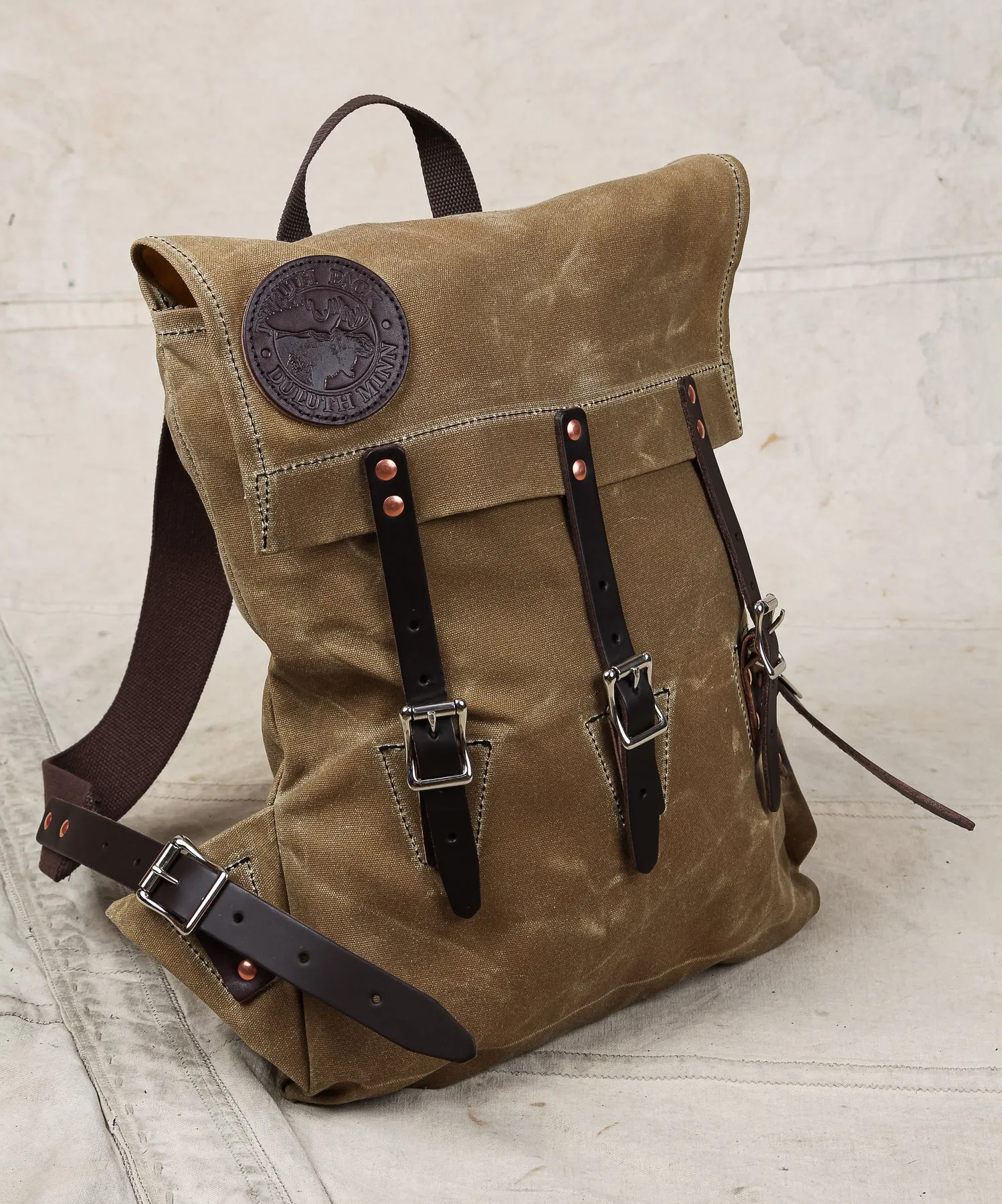 Duluth Pack Scout Pack Waxed Khaki