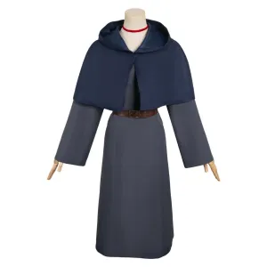 Dungeon Meshi Falin Dark Blue School Uniform Suit Cosplay Costume Outfits
