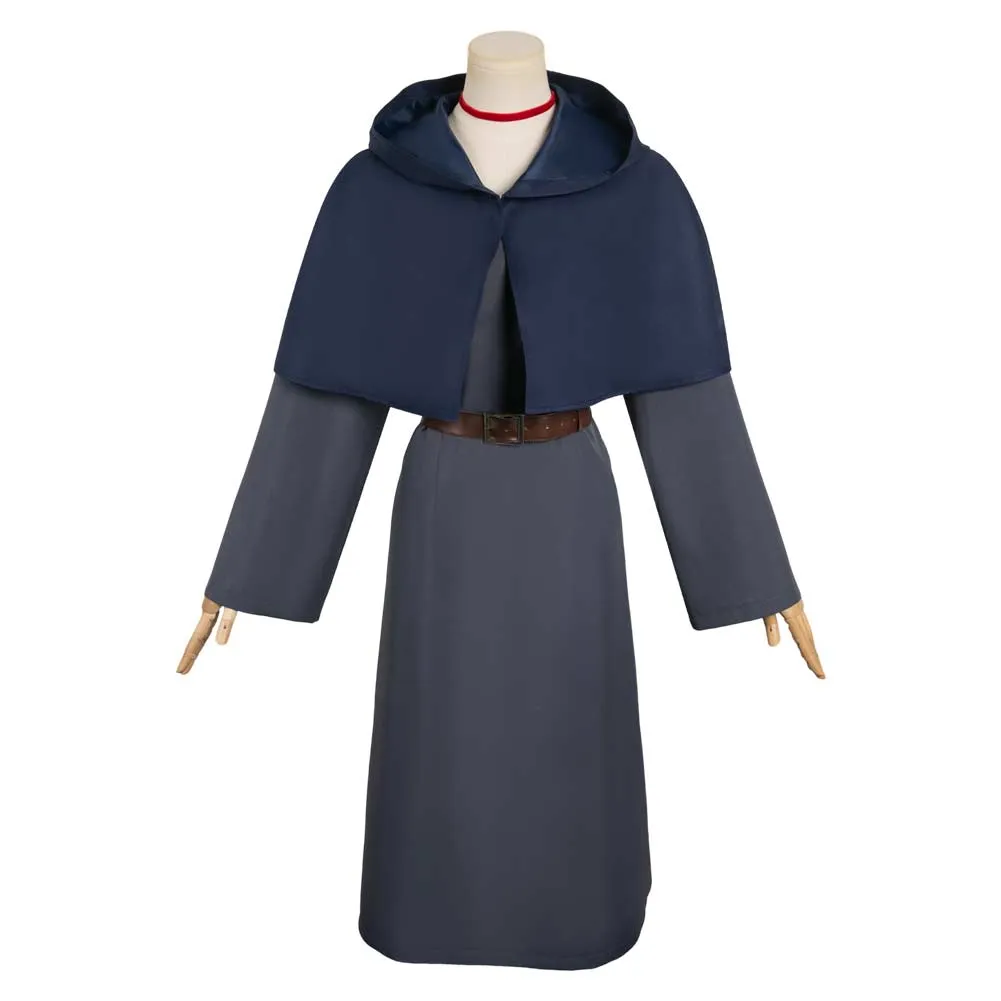 Dungeon Meshi Falin Dark Blue School Uniform Suit Cosplay Costume Outfits