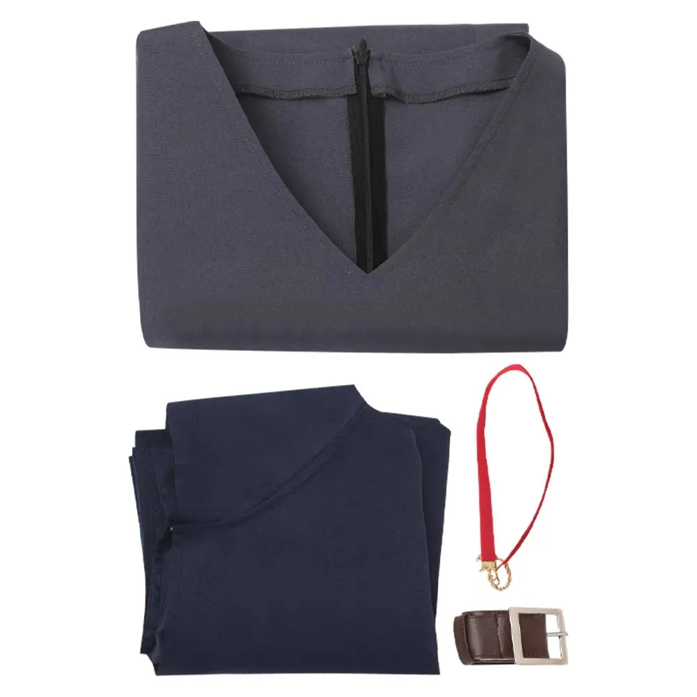 Dungeon Meshi Falin Dark Blue School Uniform Suit Cosplay Costume Outfits