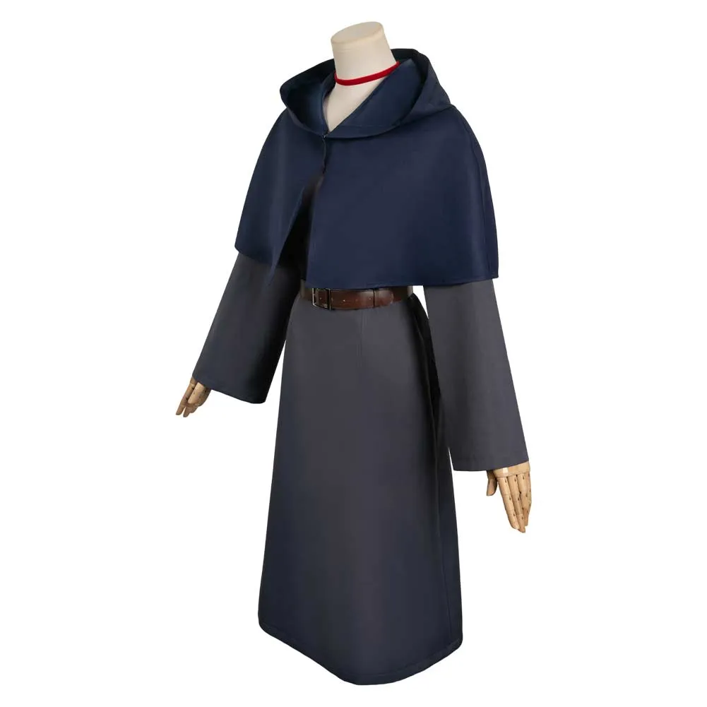 Dungeon Meshi Falin Dark Blue School Uniform Suit Cosplay Costume Outfits