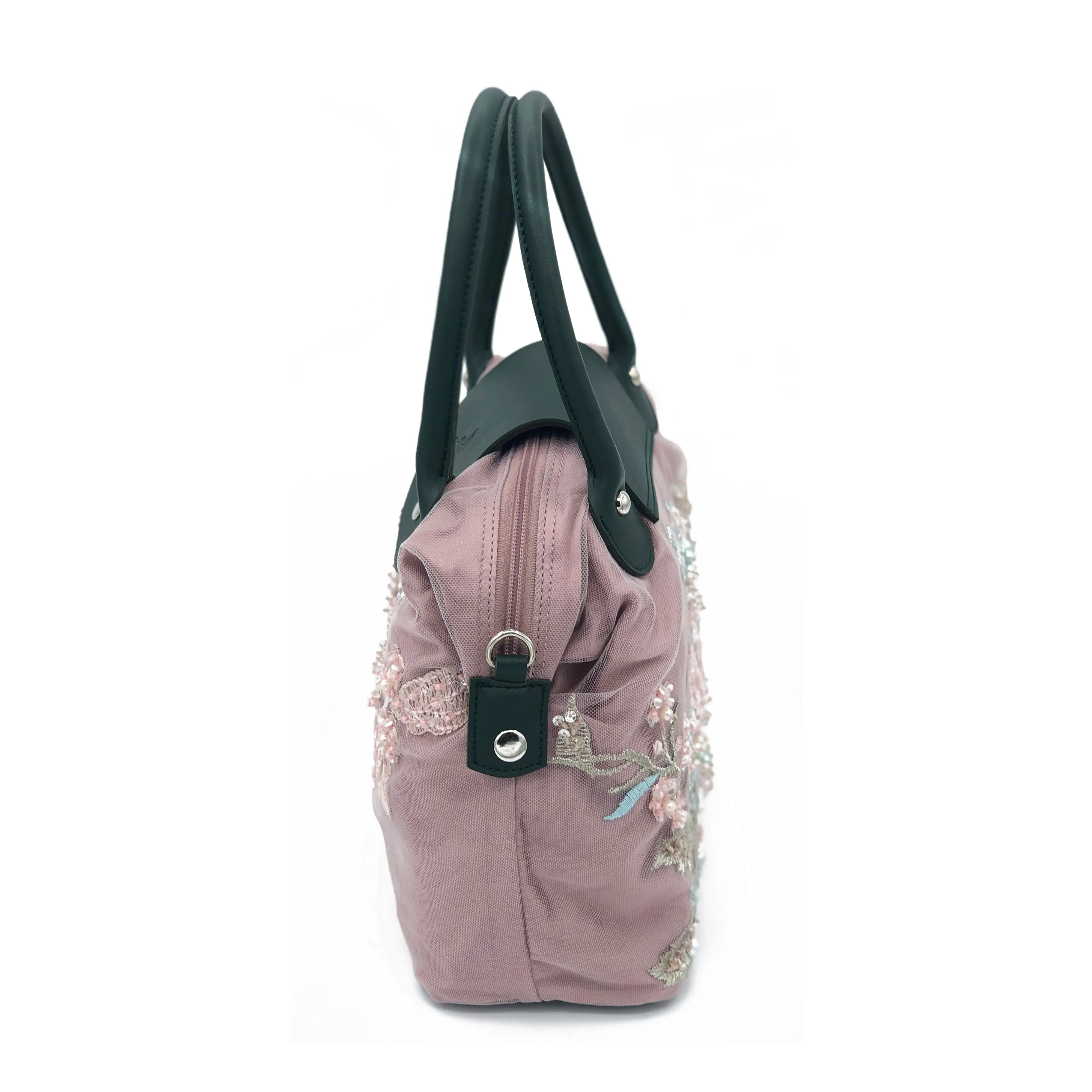 Dusty Olive Pink Fairy | Party Purses