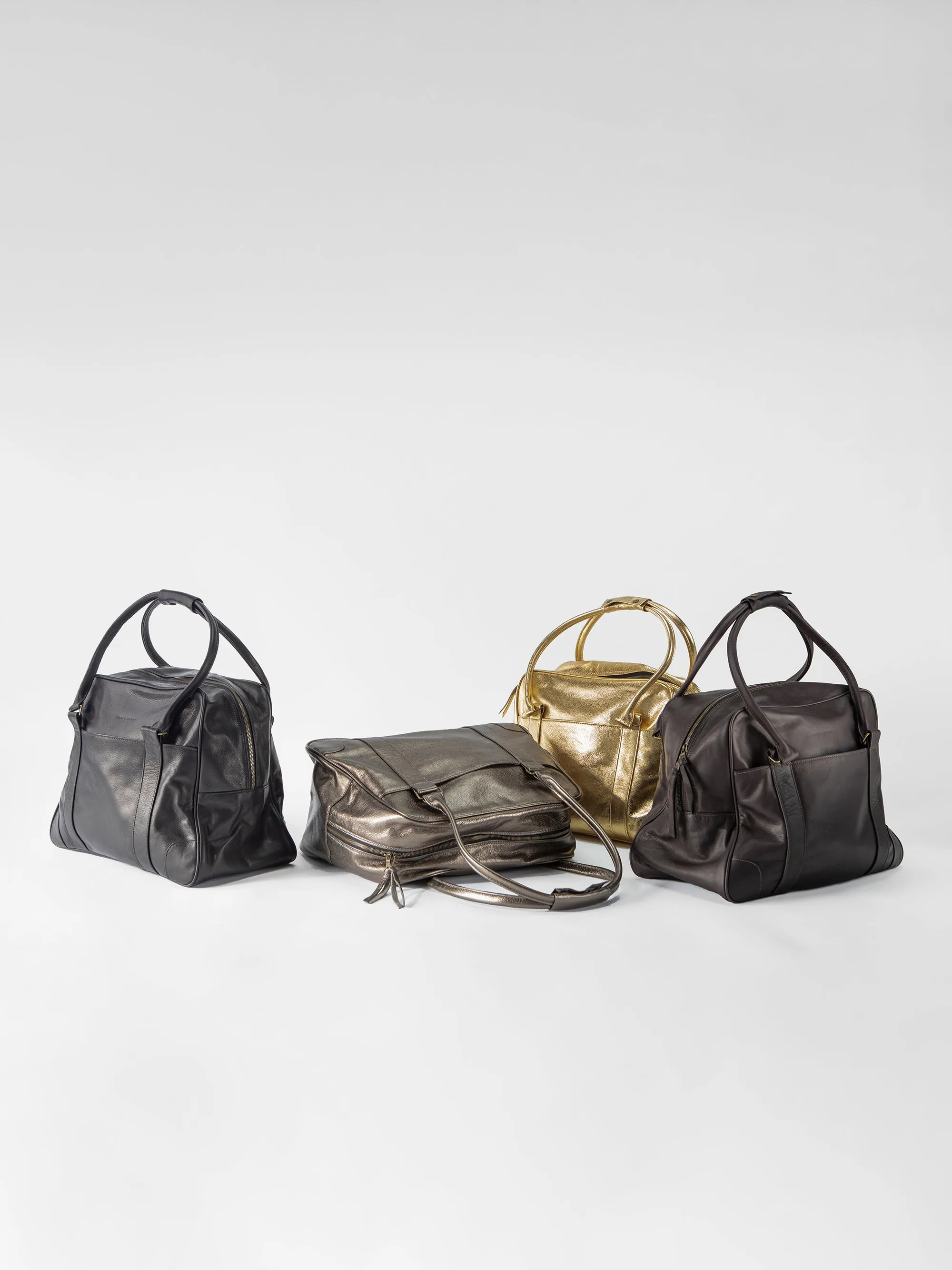 Egon Leather Weekender in Dark Chocolate