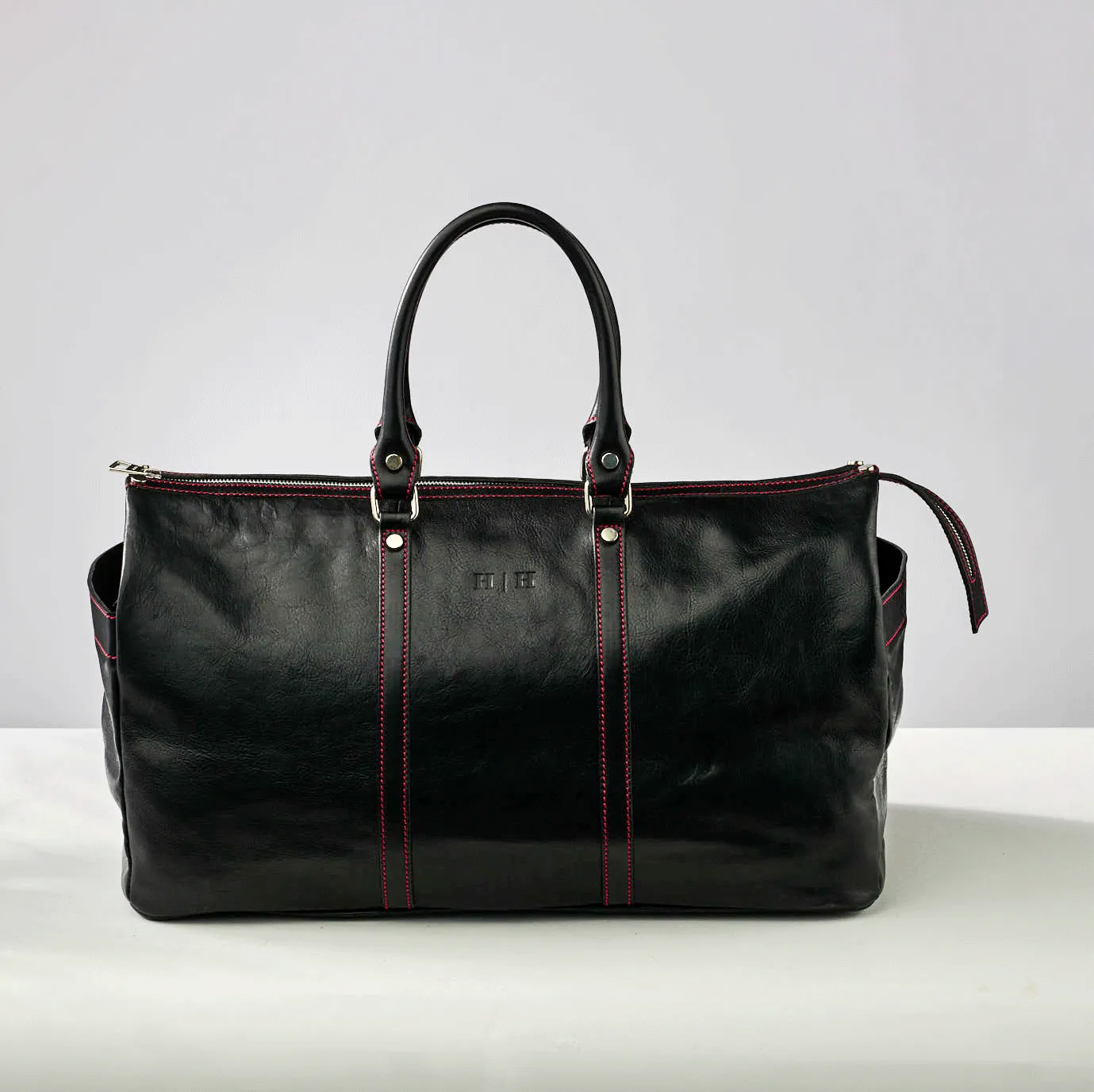 Enzo Duffle Rosso Nero