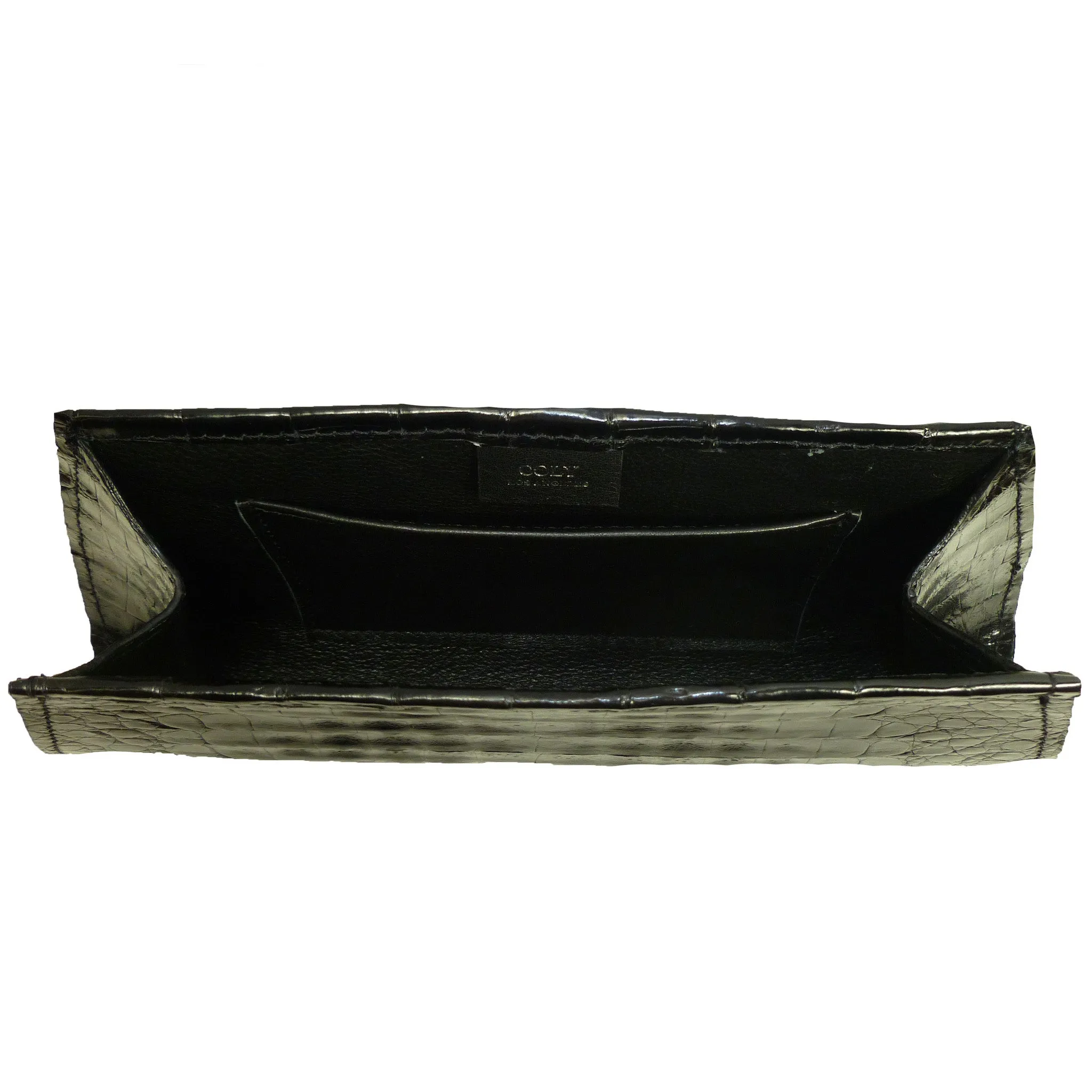 Evening Clutch in Crocodile