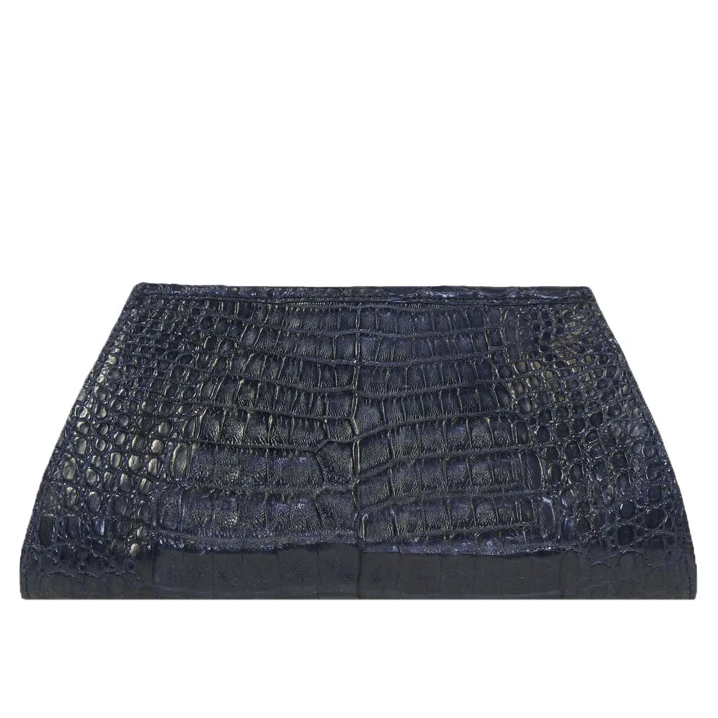 Evening Clutch in Crocodile