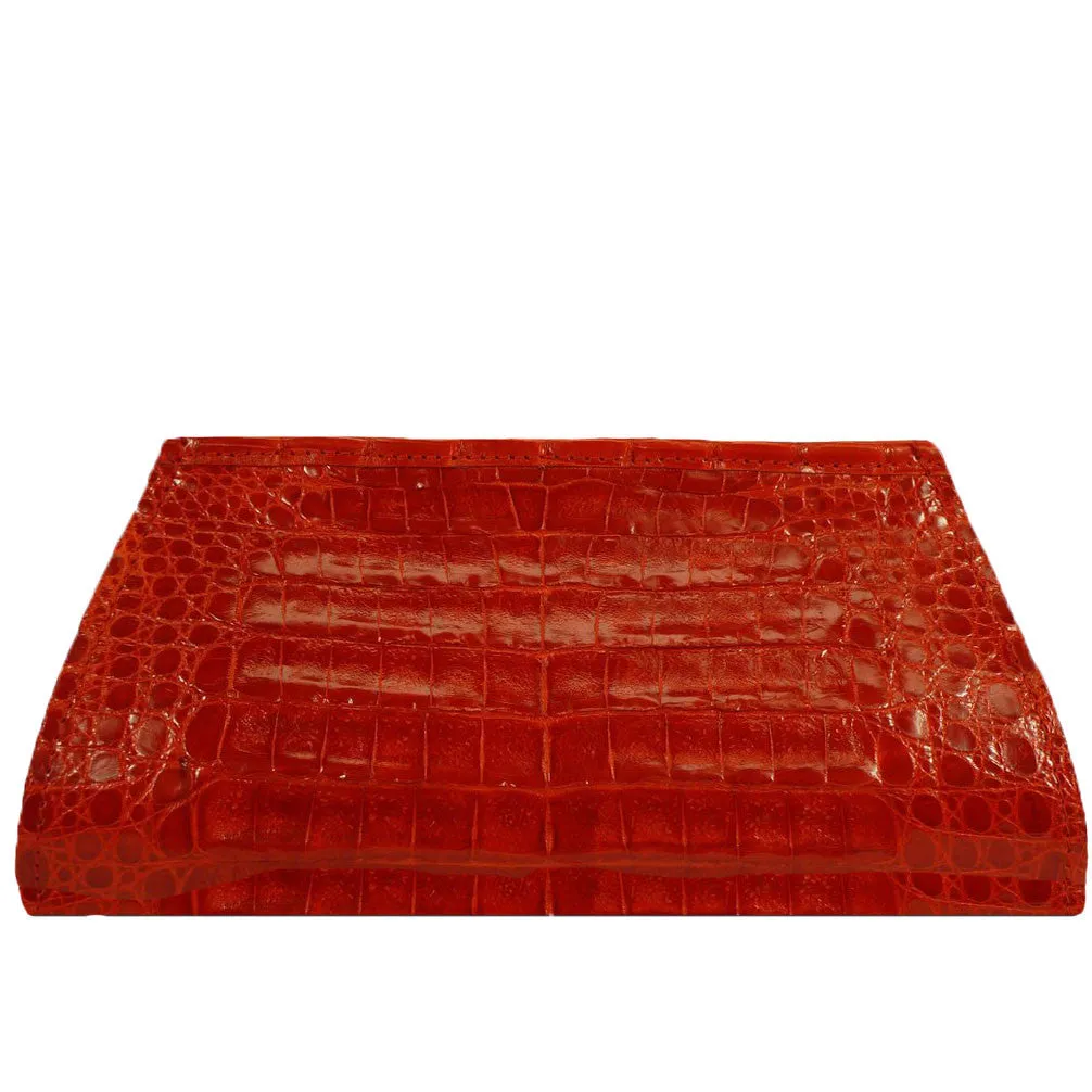 Evening Clutch in Crocodile