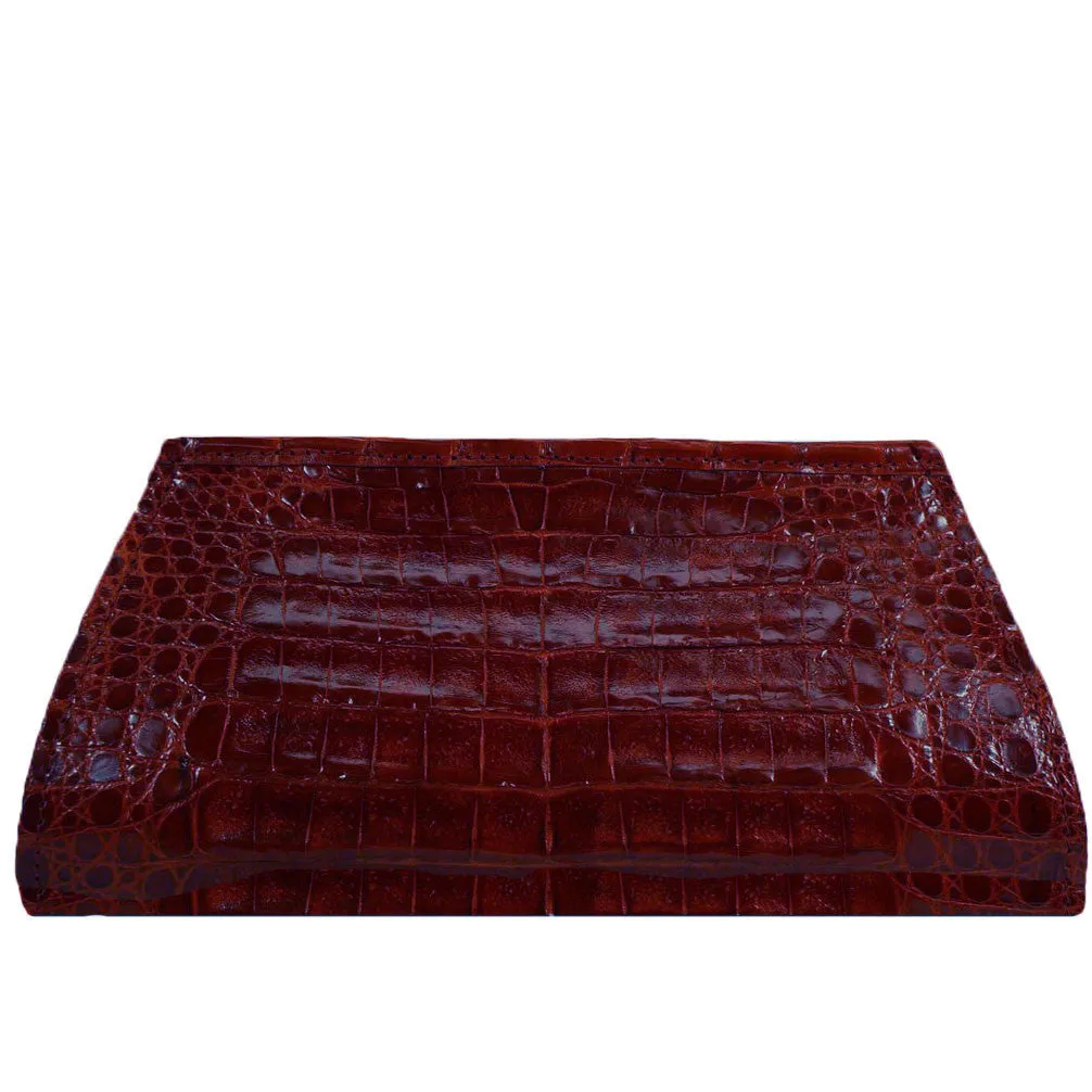 Evening Clutch in Crocodile