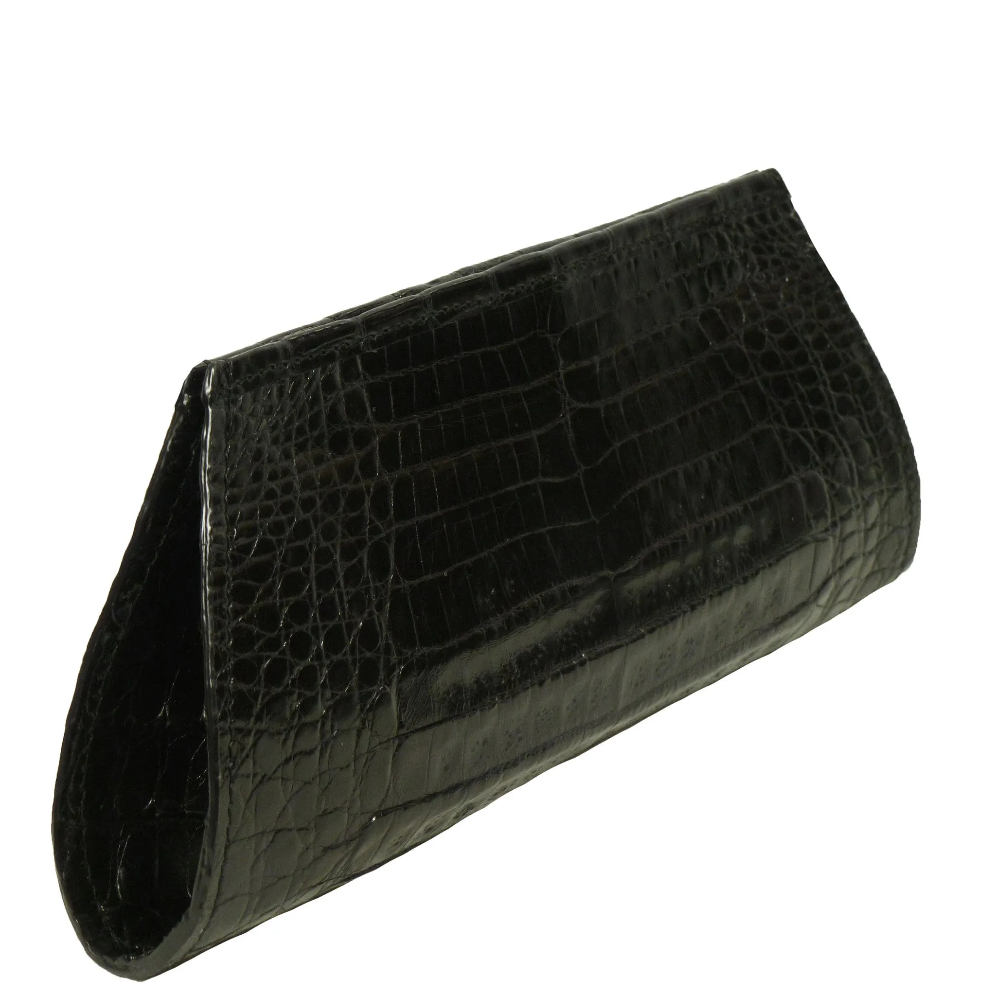 Evening Clutch in Crocodile