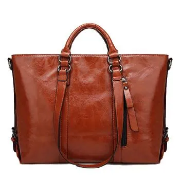 Exinoz Women's Minimalist Business & Leisure Handbag